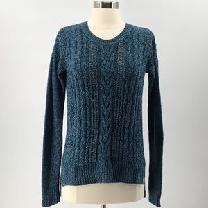 Prince & Fox Blue Crewneck Knit Sweater